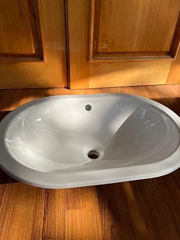 qar sekileri: Moydadir ucun keramik moyka hem alttan hem ustten yapisdirmag olur — 2