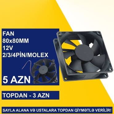 Накопители SSD: Kulerlər/Fanlar/Breketlər SAYLA ALANA VƏ USTALARA TOPDAN QİYMƏTLƏ — 6