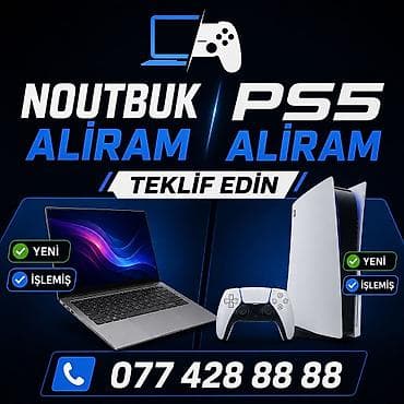 YUKSEK QİYMETE NOUTBUK ALİRAM TEKLİF EDİN YENİ VE ISLEMIS