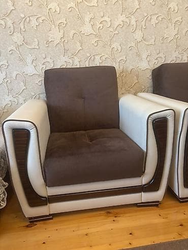 Yeni, Divan, 2 kreslo, Bazalı, Açılan — 3