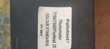 kimya iş dəftəri: Palintest Photometer 7100/7500/Pooltest 25 – Colour Standards (PT 804) — 3