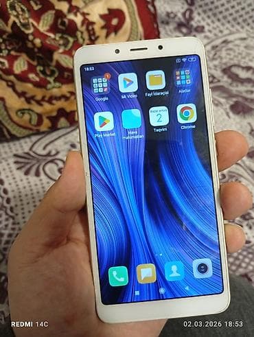 poko x 3: Redmi 14C, 32 GB, rəng - Qızılı, Barmaq izi — 1