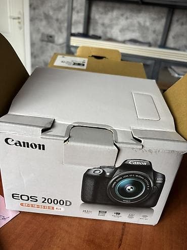 canon eos r5: Canon EOS 2000D DSLR fotoaparat dəsti - Korpus: Canon EOS 2000D (EOS — 7