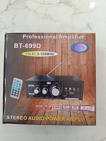 radio satisi: Sesguclendirici usilitel amplifier Teze qutuda say coxdur topdan — 7