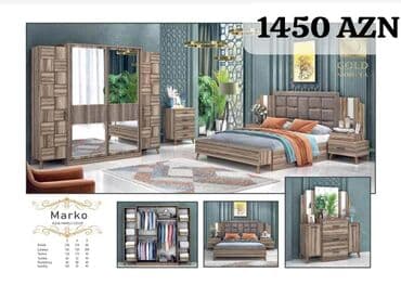 işlenmiş termolar: İkinəfərlik çarpayı, Dolab, Termo, 2 tumba, Azərbaycan, Yeni — 12