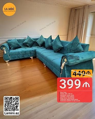 Künc divan, Açılan, Bazalı, Şəhərdaxili pulsuz çatdırılma — 1