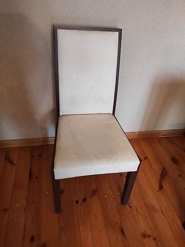 qabag stolu: Qonaq otağı üçün, Yeni, Açılmayan, Dördbucaq masa, 6 stul — 3