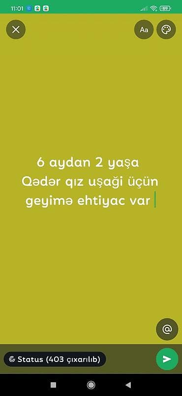 Детский мир: 6 aydan 2 yaşa qədər qız uşaği üçün geyimə ehtiyac var — 1