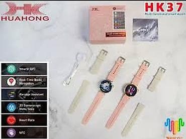 Kateqoriya: Smart saatlar Brend: No Brand Model: HK37 Gold Qiymət: 59