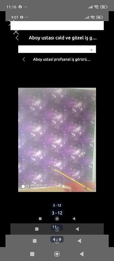 Elektrik işləri: Aboy ustası malyar ustası emusiya ustası şpoklyovka ustası paduqa — 4