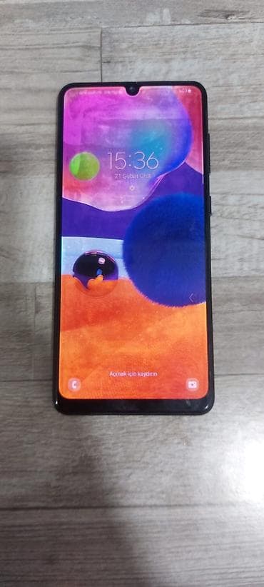 z fold 2 ekran: Samsung Galaxy A31, rəng - Qara, Barmaq izi — 1