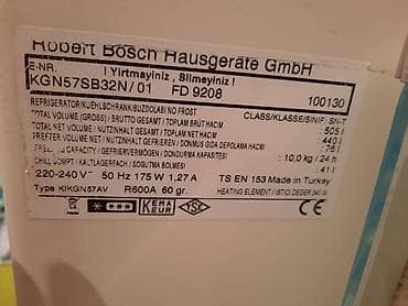 işlemiş soyuducu: Bosch soyuducu satılır. Nasazdır. Usta deyib platası sıradan çıxıb — 4