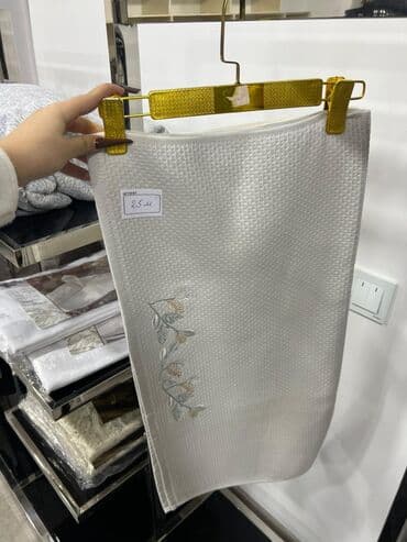 Mətbəx üçün rəng - Boz Pambıq Dəsmal — 21