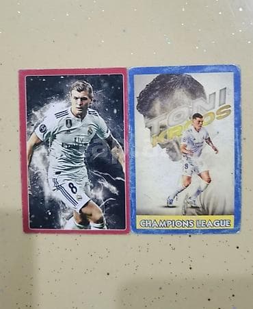 real madrid: Toni Kroos futbolçu kolleksiya kartları dəsti - Real Madrid — 2