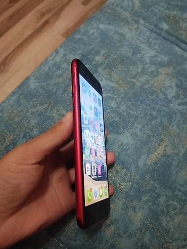 iphone x barter: IPhone 8 Plus, 256 GB, Qırmızı, Simsiz şarj — 3