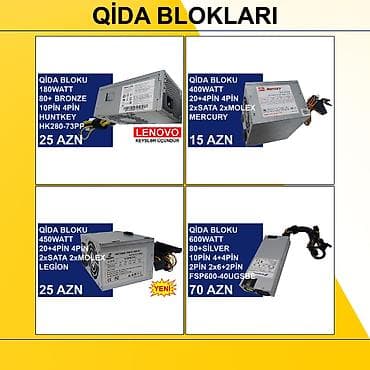 Qida Blokları ⭐180Watt 80+Bronze 10pin 4pin Huntkey HK280-73PP (Yeni