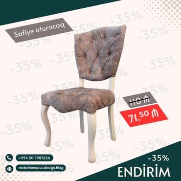 oturacaglar: Stul safiye | 35% endi̇ri̇m 35% real endirimdən yararlanın! Kreslo — 1