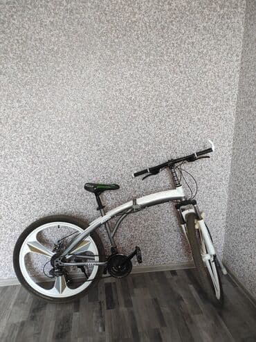 все модели велосипедов: Şəhər və yüngül ofroud üçün universal velosiped - Rəng: ağ/gümüşü - — 1