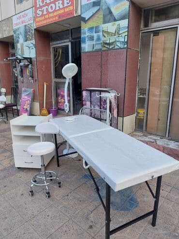 кушетка для массажа складная бу: Новый, Масажная кушетка, Складной, цвет - Белый — 5