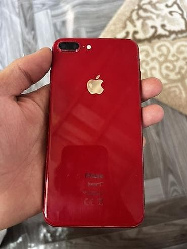 iphone 5c: IPhone 8 Plus, Qırmızı, Qırıq — 1