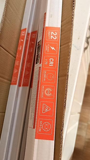 boru: FSL LED Tube işıq lampaları 10 eded qalib pramoy 220 kle isleyir - — 4