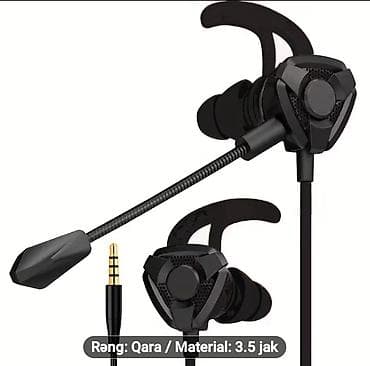 bultuz nausnik: Yeni Simli Qulaqcıqlar, Lenovo, rəng - Qara — 3