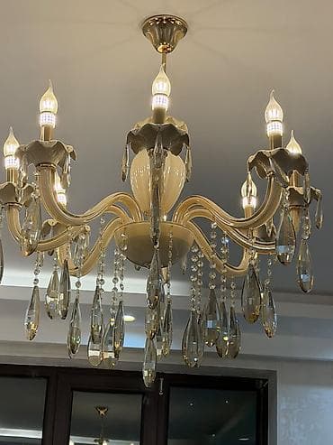 led guzgu: Çılçıraq, 6 lampa, Metal — 1