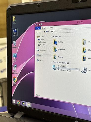 Fujitsu noutbuk Fujitsu notbuk ideal veziyyetdedir hec bir problemi — 10