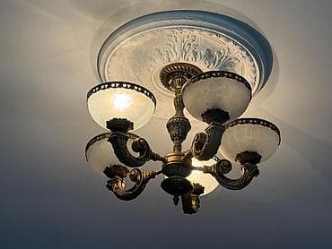 dehliz xalçasi: Çılçıraq, 6 lampa, Metal — 2