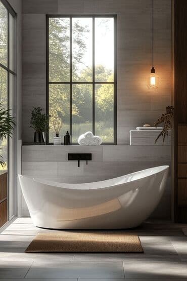 hamam moydadır: Новый Ванна, Акрил, Бесплатная доставка — 1