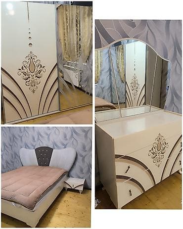 İkinəfərlik çarpayı, Termo, Dolab, 2 tumba, İşlənmiş