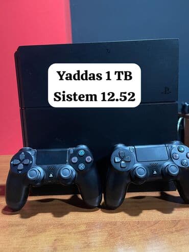 плейстейшен 4 слим: Ps 4 Fat model Mat model Axirinci Rviziya Mat model yaddas 1 TB — 1