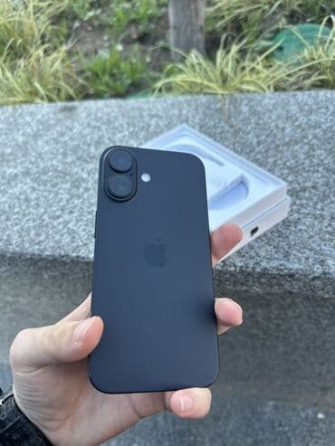 IPhone 16, 128 GB, Qara lalafo.az -da IPhone 16, 128 GB, Qara
