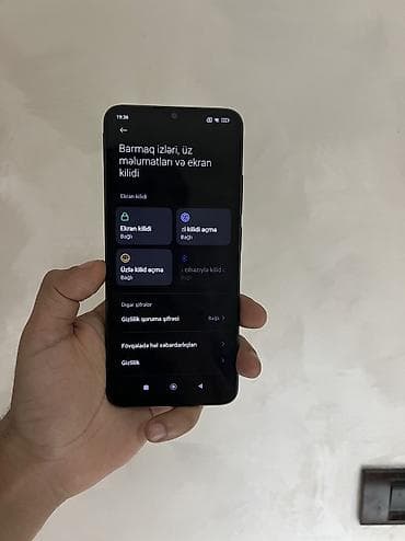 iphone x satiram: Redmi 12C, 128 GB, rəng - Qara, Barmaq izi, Face ID — 8