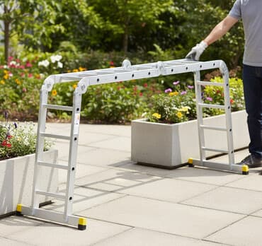 oda davamlı: Yüngül və davamlı alüminiumdan hazırlanmış çoxfunksiyalı qatlana bilən — 1