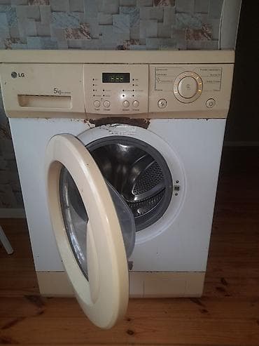 Sifarişlə əl işləri: LG önyükləməli paltaryuyan maşın - Yükləmə həcmi: 5 kq - İdarəetmə — 2
