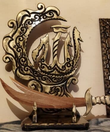 dollar nece manatdir: Taxta yelkənli gəmi maketi - Material: təbii ağac (korpus və — 4