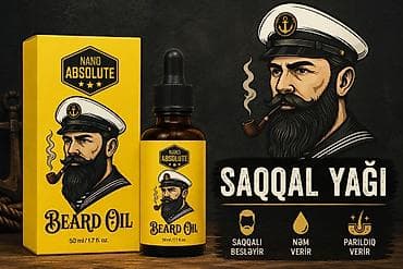 Saqqal yağı, 50 ml - Saqqalı bəsləyir: Tükləri kökdən uca qədər