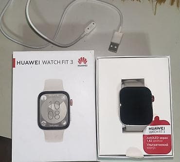 Məhsul: Huawei Watch Fit 3 ağıllı saat Ideal vəziyyətdədir,tam — 3