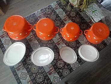 granite tava: Qazan, rəng - Narıncı — 2