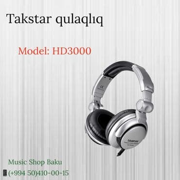 edifier baku: Takstar Qulaqlıq Model: HD3000 🚚Çatdırılma xidməti mövcuddur — 1
