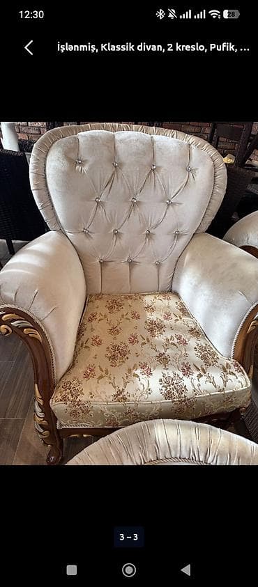 işlemiş divan: Klassik divan, Bazasız, Açılmayan — 2
