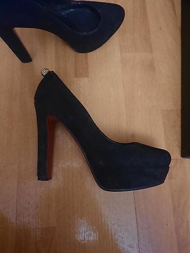 bemsa ayaqqabı: Tuflilər, Ölçü: 38, rəng - Qara, İşlənmiş — 2