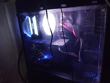 masa usdu komputer: Masaüstü oyun/ofis kompüteri – tam set Komplekt: - Sistem bloku RGB — 5