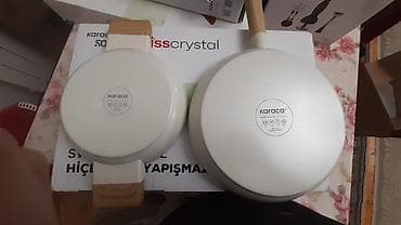 karaca баку: Сковородка, цвет - Белый, Антипригарный, Karaca, Турция — 2