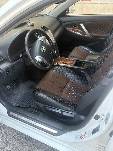 toyota corolla benzin: Toyota Camry – ağ rəngli sedan İli 2007,2,4 mator ideal veziyyetde — 5