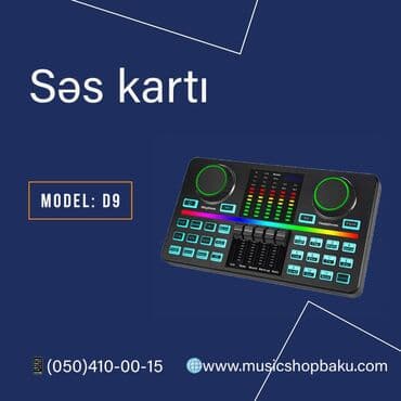 Tiktok canlı yayın səs kartı 🚚Çatdırılma xidməti mövcuddur