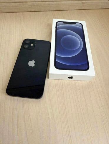 kontakt home iphone 16: IPhone 12, 64 GB, Qara, Face ID — 1