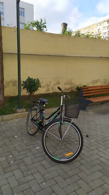 mator velosiped: Şəhər velosipedi 24", sürətlərin sayı: 1 — 3