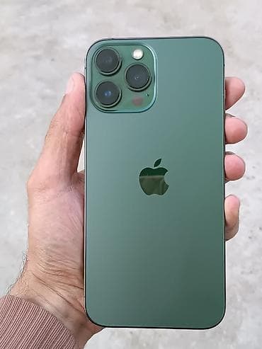 IPhone 13 Pro Max, 256 GB, Yaşıl, Zəmanət, Face ID — 3
